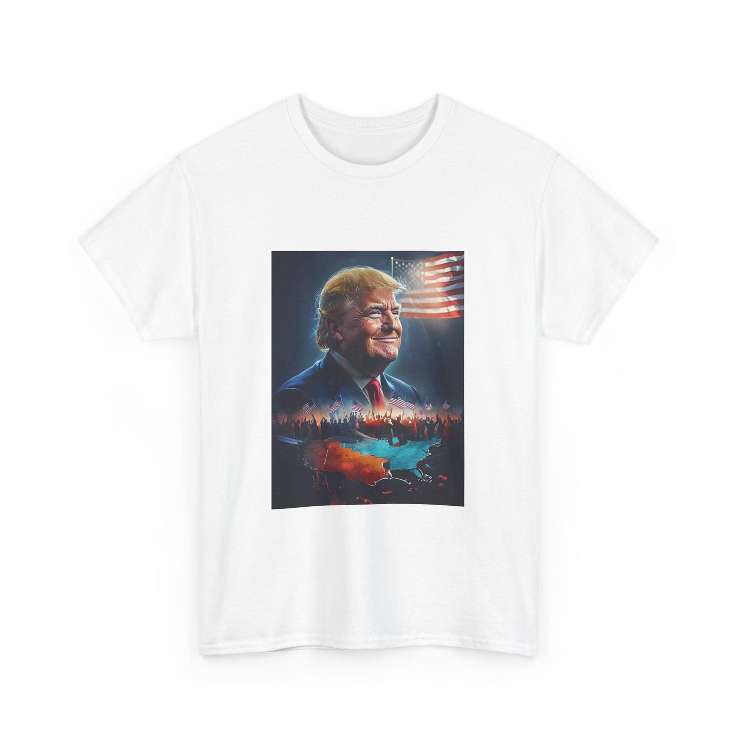 Donald Trump Victory 2024 Unisex Heavy Cotton Tee