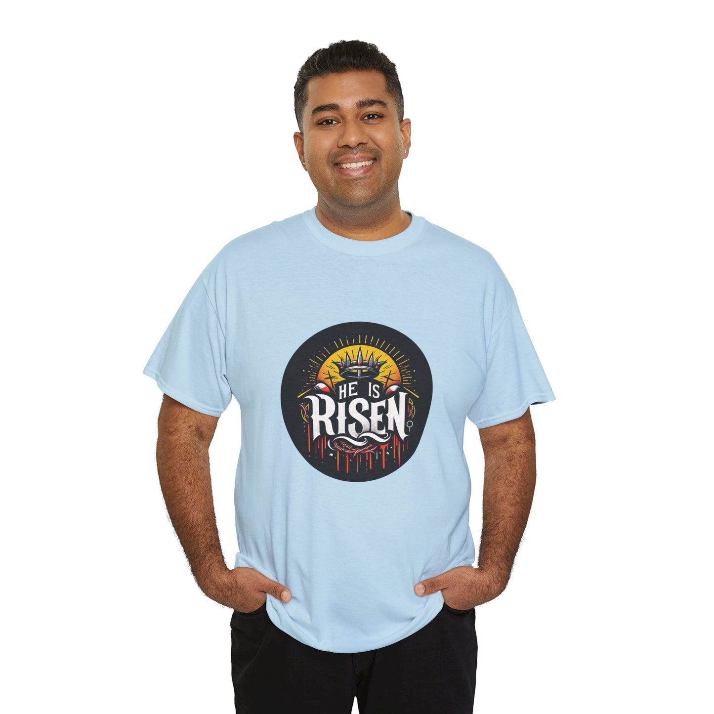 He is Risen! Unisex Heavy Cotton Tee