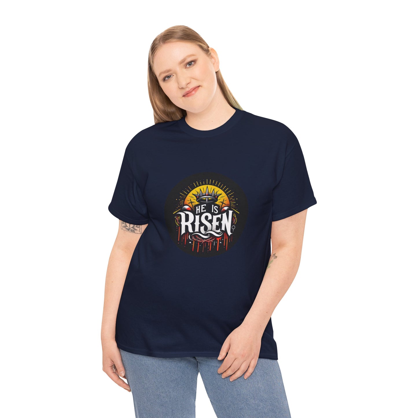 He is Risen! Unisex Heavy Cotton Tee