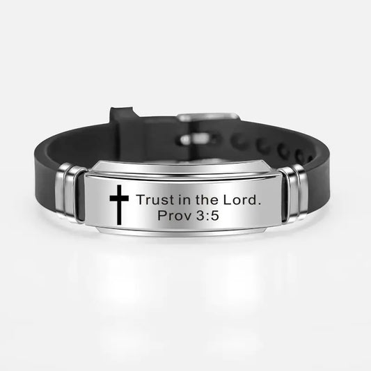 Scripture Quote Faith Bracelet